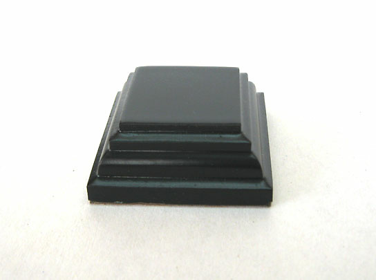 WOODEN BASE Square 3x3 Black 