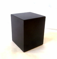 WOOD BASE BLOCK 3X3 Black