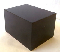 WOOD BASE BLOCK 8X6 Black