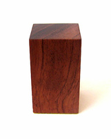 WOODEN BASE BLOCK 3x3 Bubinga