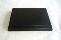 WOODEN BASE Rectangular 17x12 Black