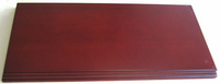 WOODEN BASE Rectangular 40x18 Mahogany