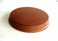 WOODEN BASE Round 11cm Hazel 