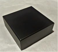 WOODEN BASE SQUARED 10x10 Black