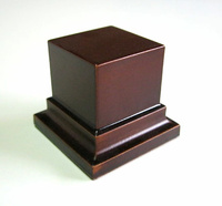 WOODEN BASE STAND Square 5X5 Hazel