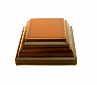 WOODEN BASE Square 3x3 Hazel