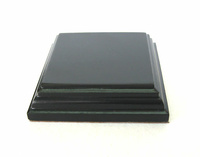 WOODEN BASE Square 4x4 Black