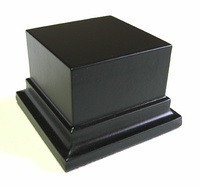 PEANA PEDESTAL 60mm Cuadrada 6x6 Negro