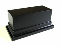 PEANA PEDESTAL Rectangular 10x4 Negro