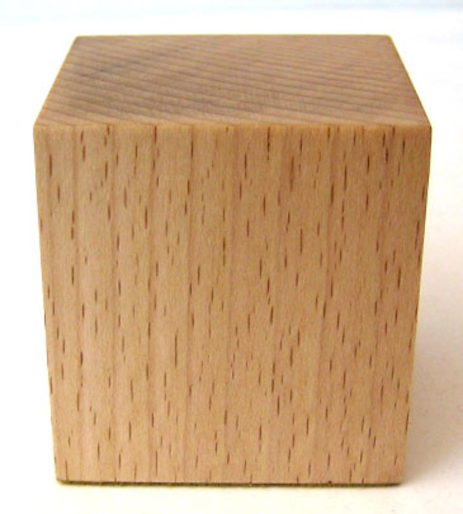 WOODEN BASES BLOCK 5x5 Beech 