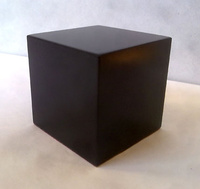 WOOD BASE BLOCK 5x5 Black